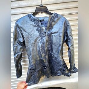 Real leather Jessica Taylor jacket